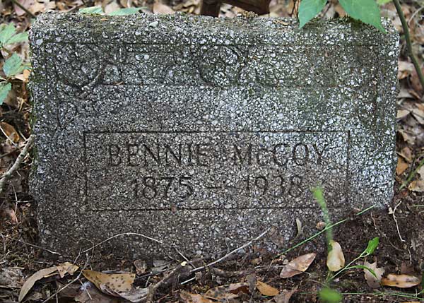 Bennie McCoy Gravestone Photo