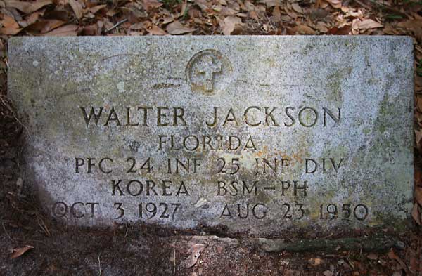 Walter Jackson Gravestone Photo