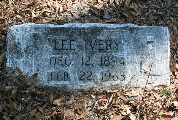 Lee Ivery Gravestone Photo