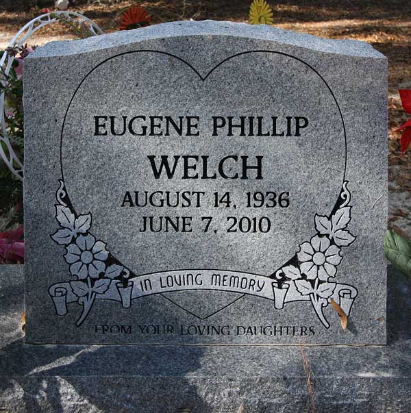 Eugene Phillip Welch Gravestone Photo