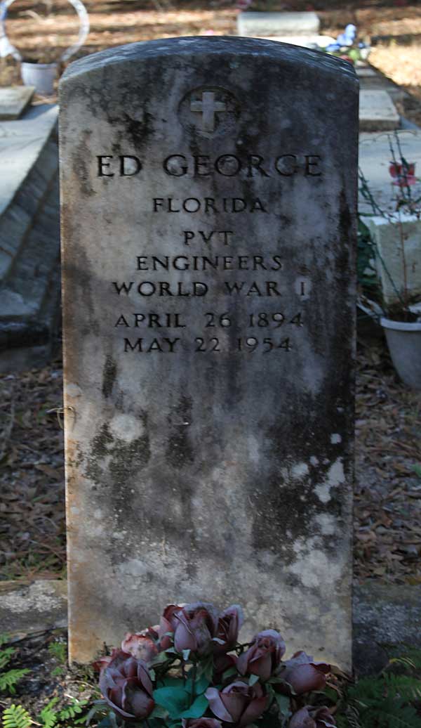 Ed George Gravestone Photo