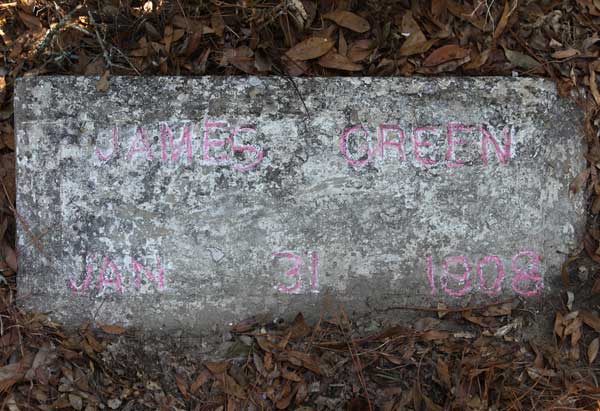 James Green Gravestone Photo