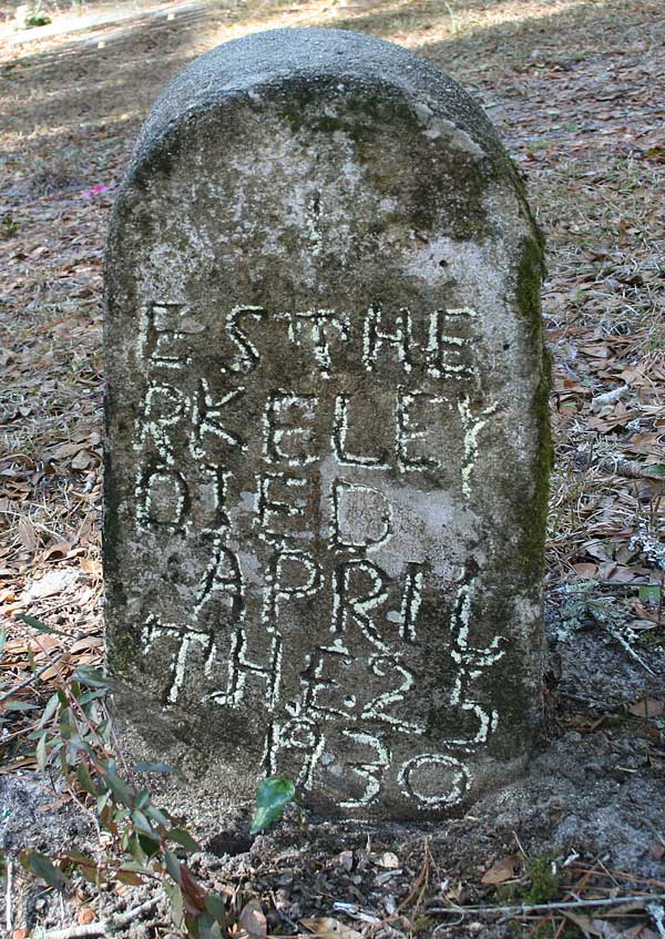 Esther Keley Gravestone Photo