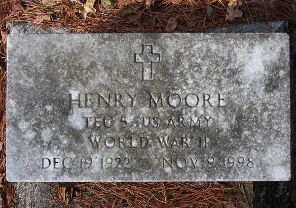 Henry Moore Gravestone Photo