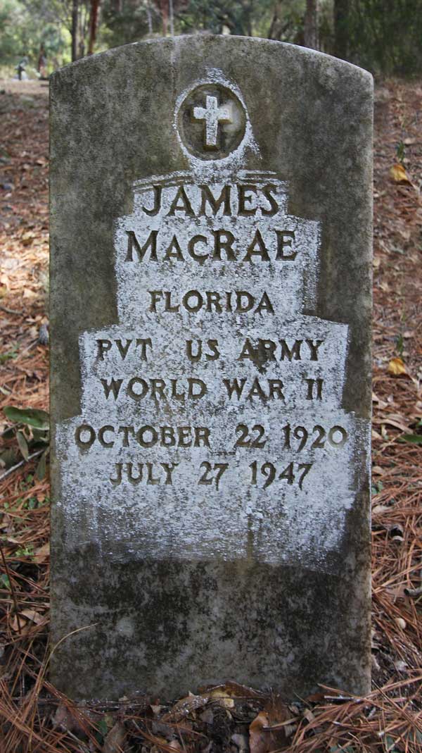 James MacRae Gravestone Photo