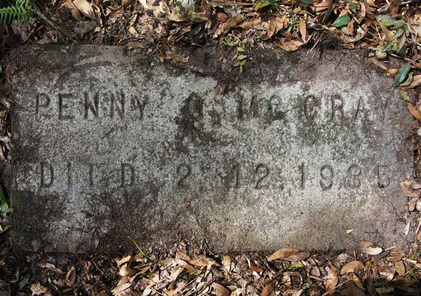 Penny G. McCray Gravestone Photo