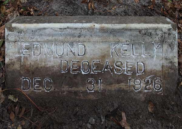 Edmund Kelly Gravestone Photo