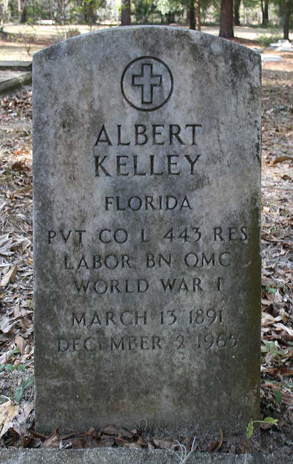 Albert Kelley Gravestone Photo