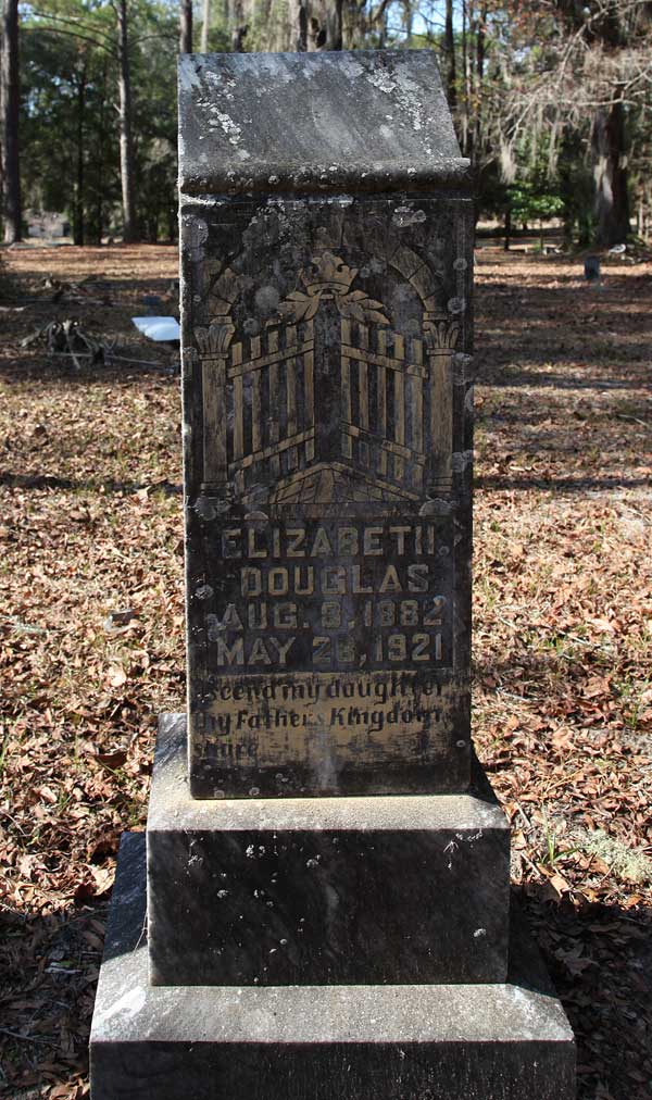 Elizabeth Douglas Gravestone Photo