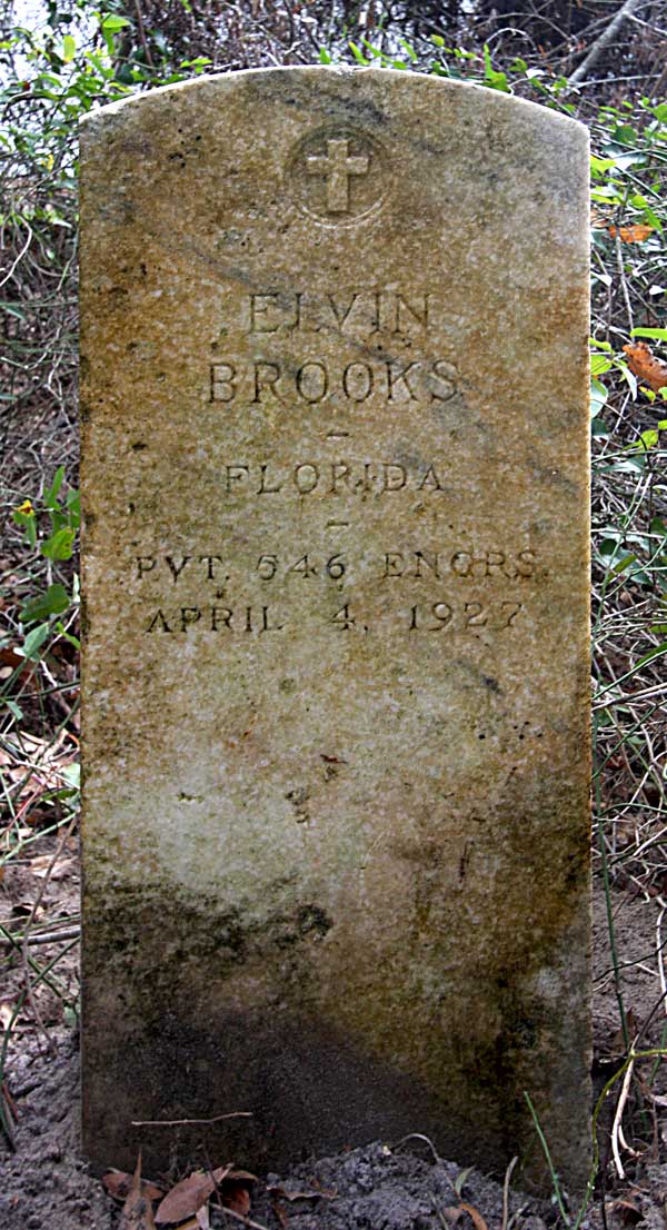 Elvin Brooks Gravestone Photo