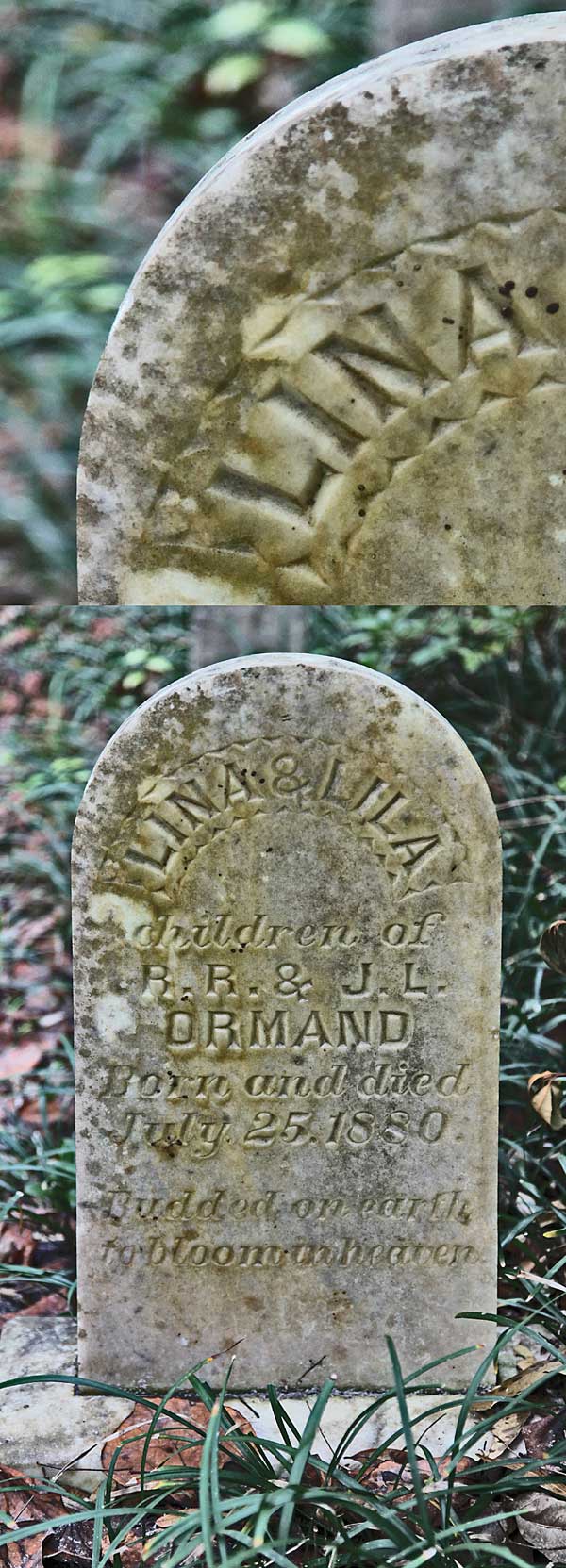 Lina Ormand Gravestone Photo