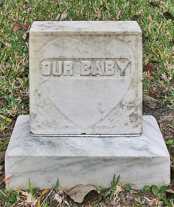  Our Baby Gravestone Photo