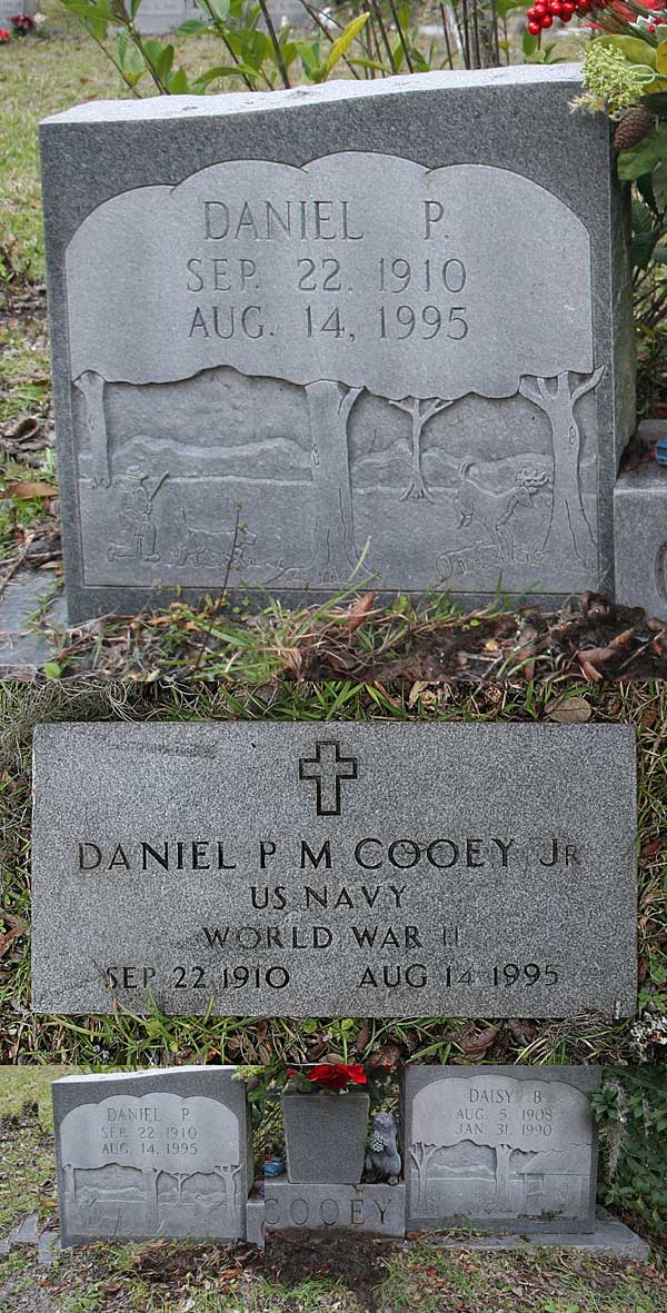 Daniel P. Cooey Gravestone Photo