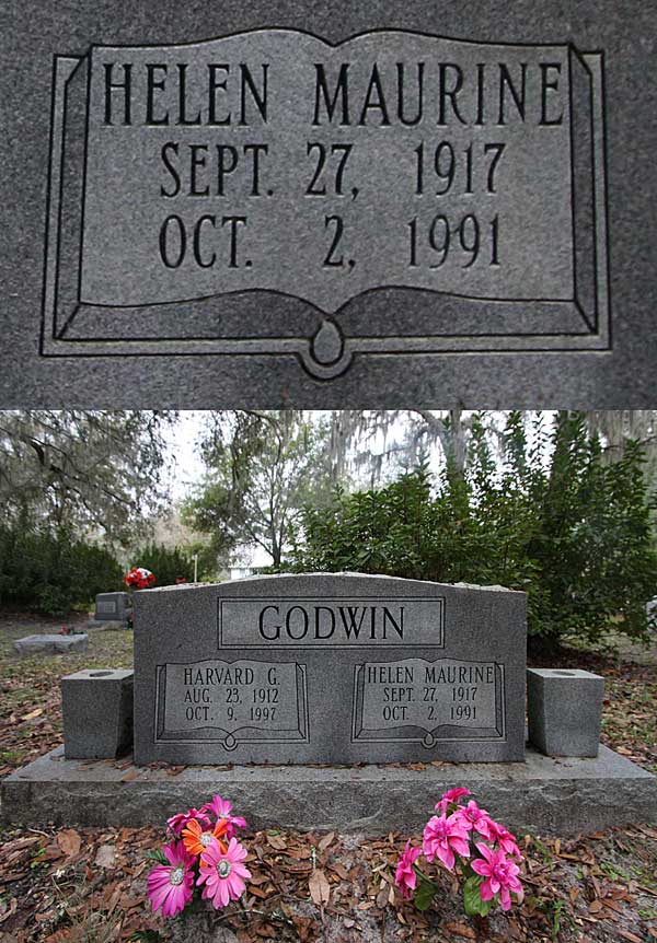 Helen Maurine Godwin Gravestone Photo