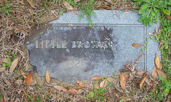  Little Brother Gravestone Photo