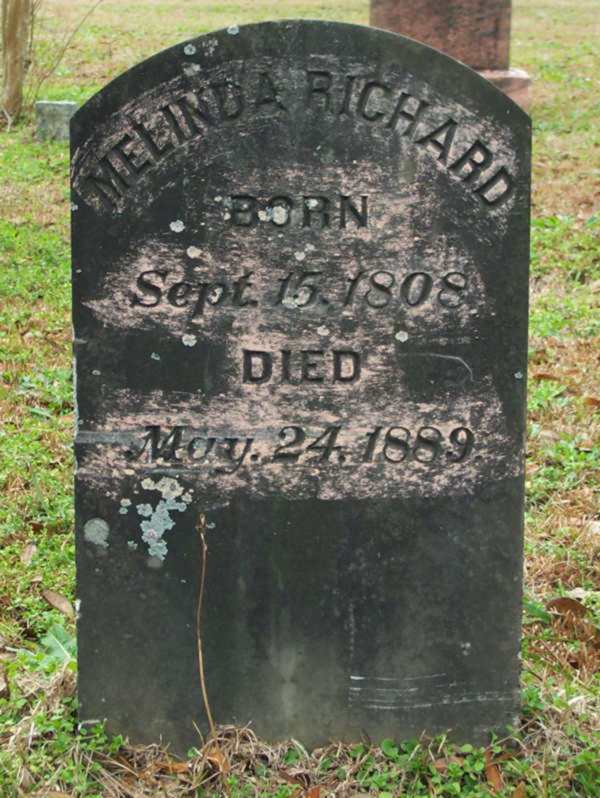 Melinda Richard Gravestone Photo