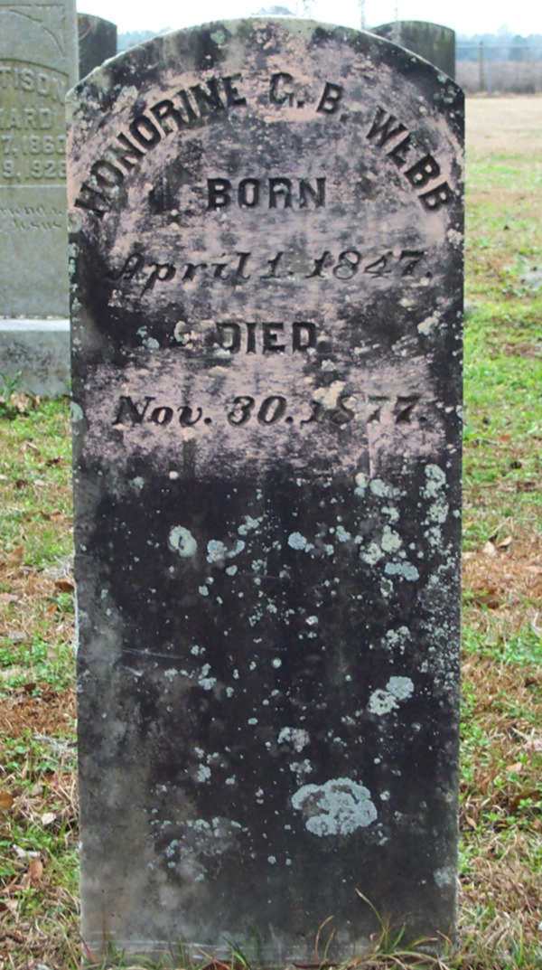 Honorine G.B. Webb Gravestone Photo