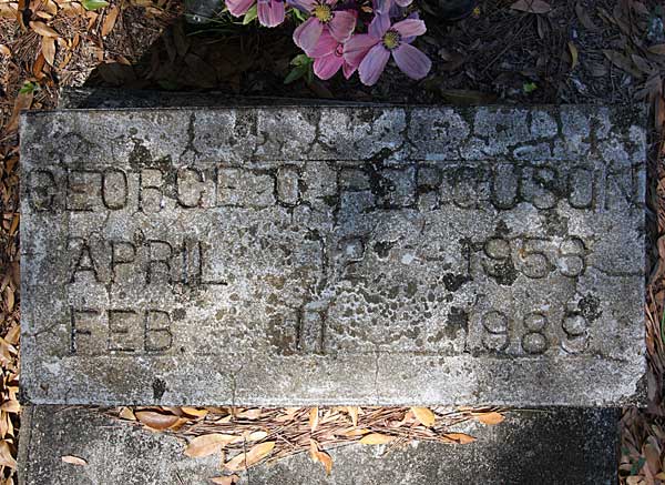 George C. Ferguson Gravestone Photo
