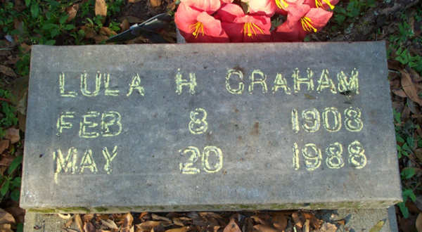 Lula H. Graham Gravestone Photo