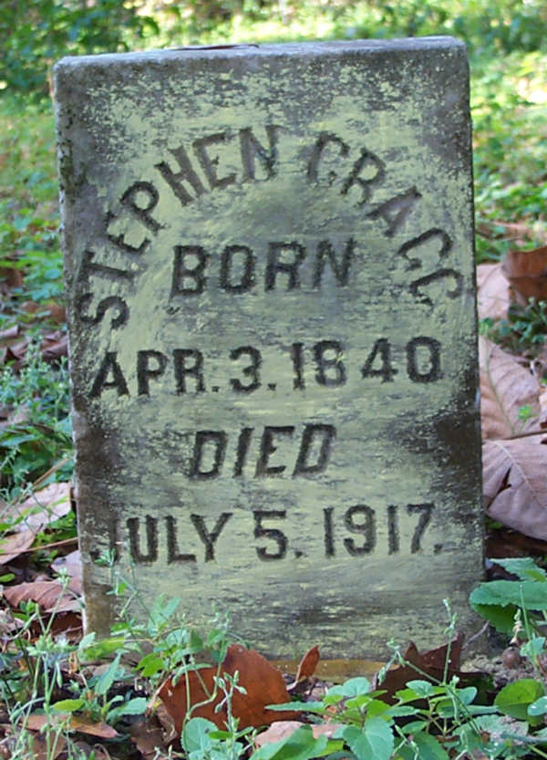 Stephen Cragg Gravestone Photo