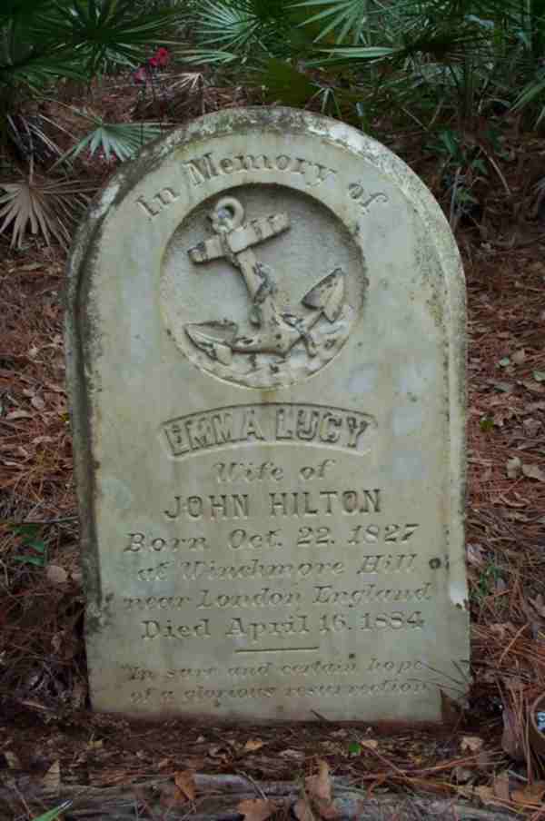 Emma Lucy Hilton Gravestone Photo