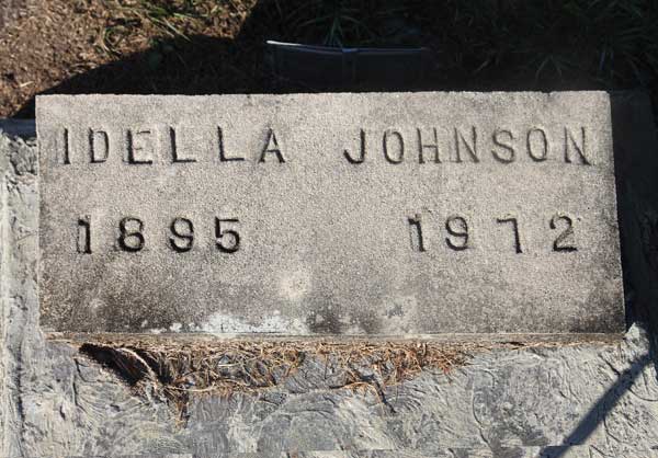 Idella Johnson Gravestone Photo