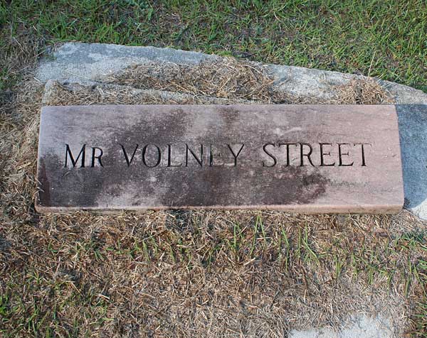 Volney Street Gravestone Photo