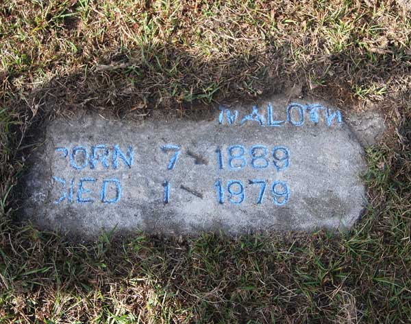  Naloth Gravestone Photo