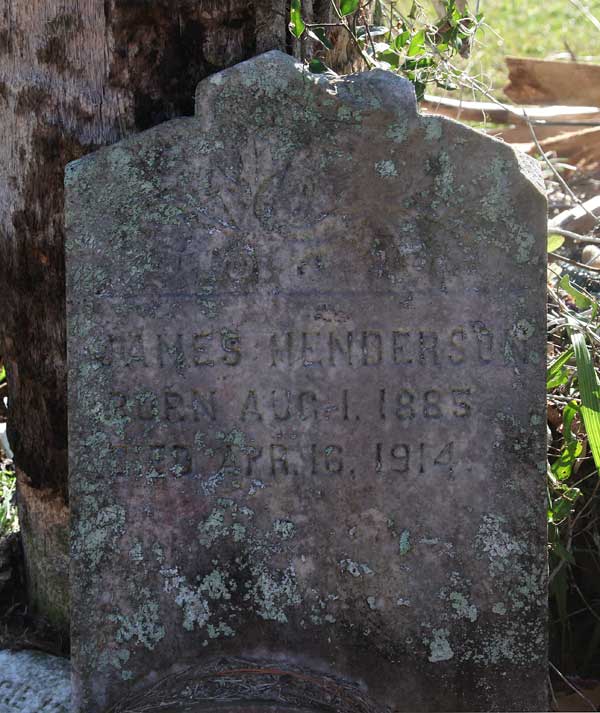 James Henderson Gravestone Photo