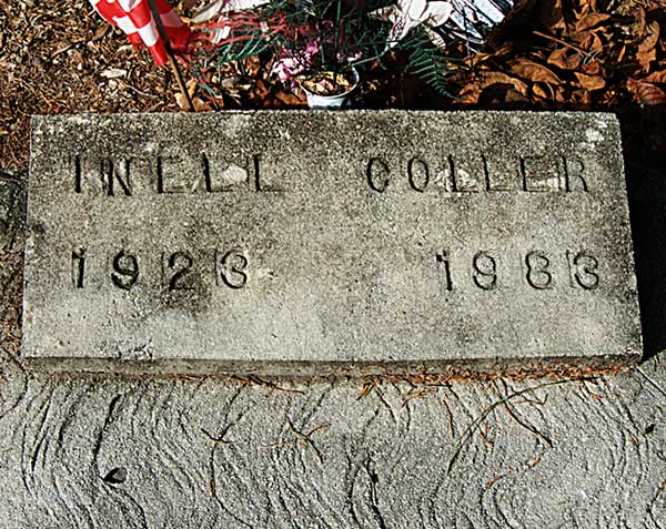 Inell Coller Gravestone Photo