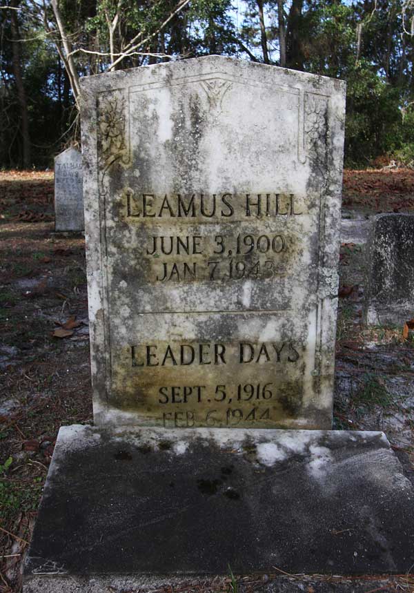 Leamus Hill Gravestone Photo