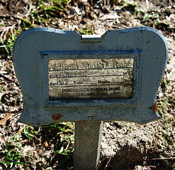 Nathaniel Rowe Gravestone Photo