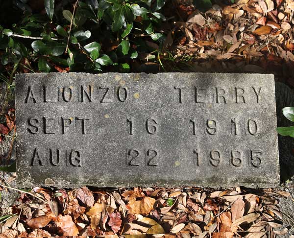 Alonzo Terry Gravestone Photo