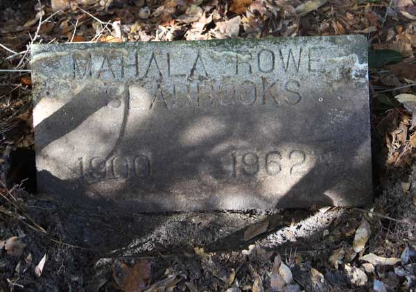 Mahala Rowe Seabrooks Gravestone Photo