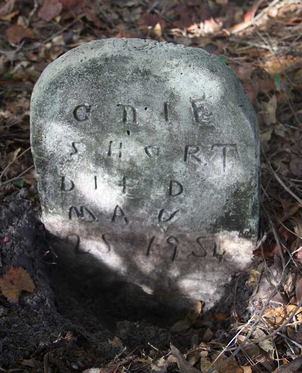 Anie Short Gravestone Photo
