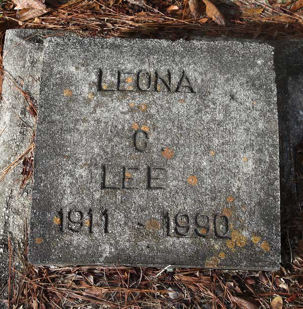 Leona C. Lee Gravestone Photo