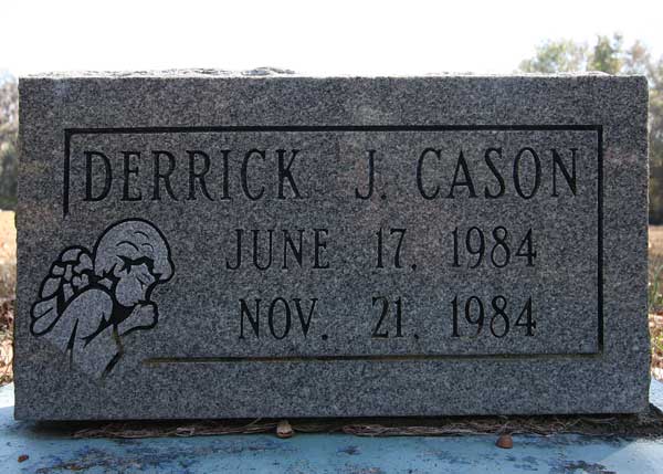 Derrick J. Cason Gravestone Photo