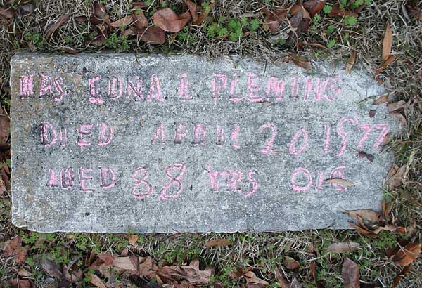 Edna L. Fleming Gravestone Photo