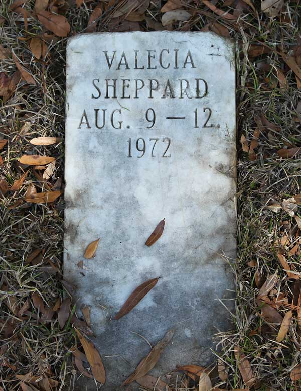 Valecia Sheppard Gravestone Photo