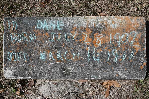 M. Dane Lipford Gravestone Photo