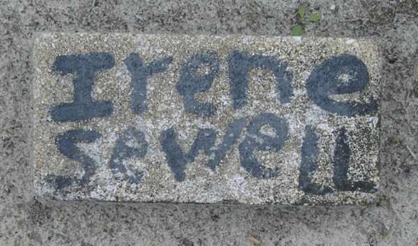 Irene Sewell Gravestone Photo