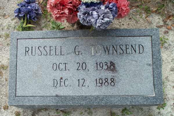 Russell G. Townsend Gravestone Photo