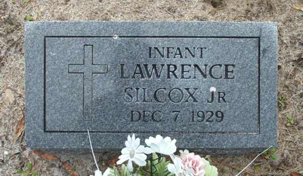 Lawrence Silcox Gravestone Photo