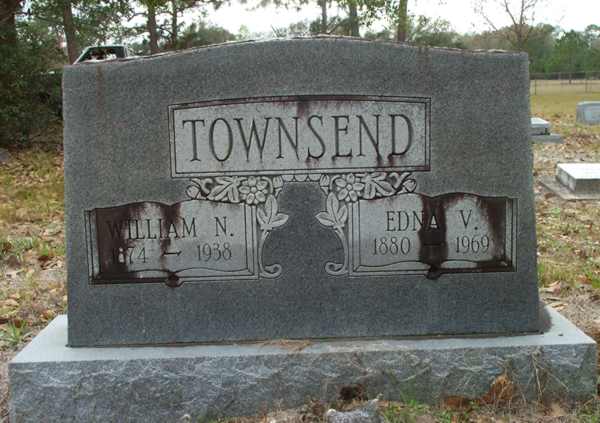 William N. & Edna V. Townsend Gravestone Photo