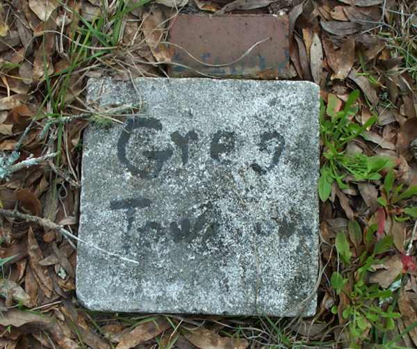 Greg Townsend Gravestone Photo