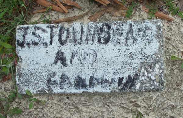 J.S. Townsend Gravestone Photo