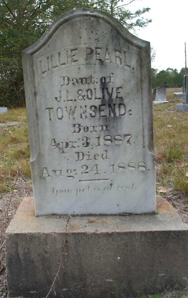 Lillie Pearl Townsend Gravestone Photo