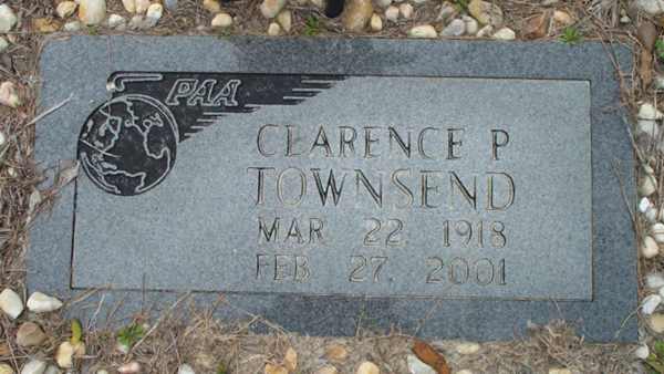 Clarence P. Townsend Gravestone Photo