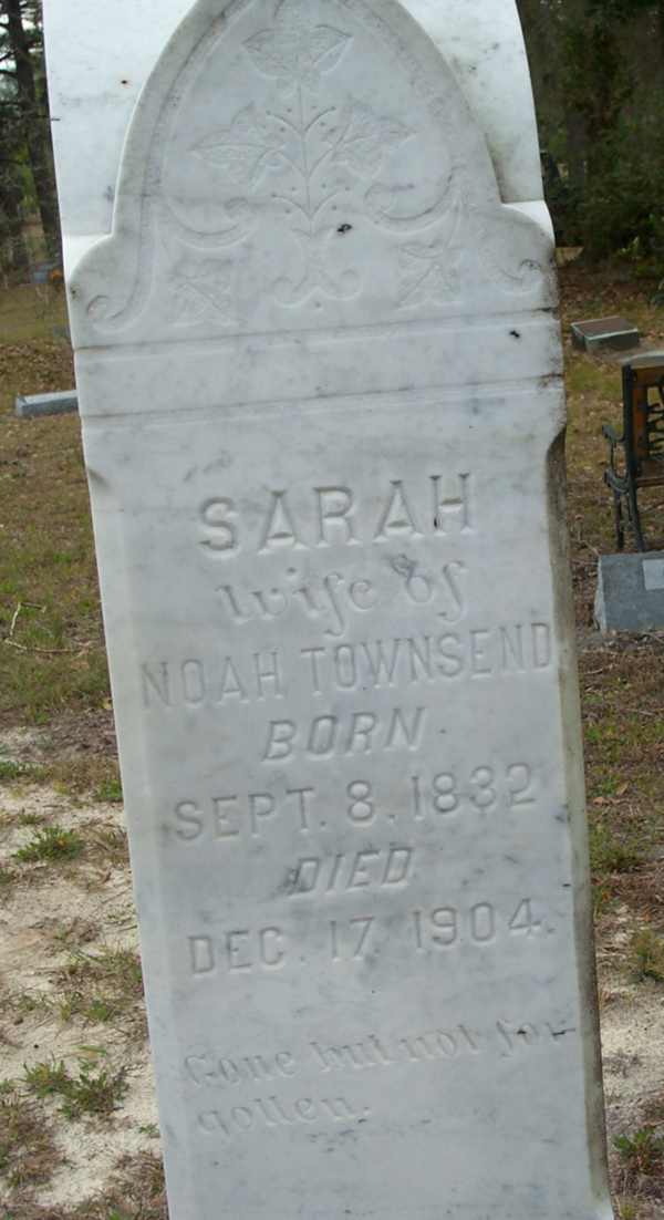 Sarah Townsend Gravestone Photo