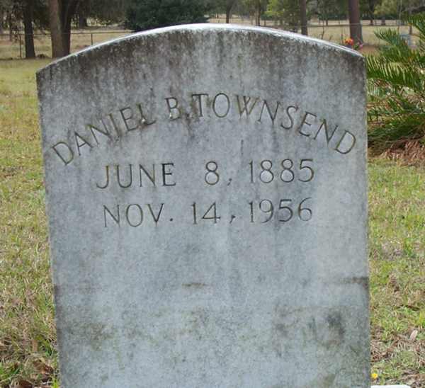 Daniel B. Townsend Gravestone Photo
